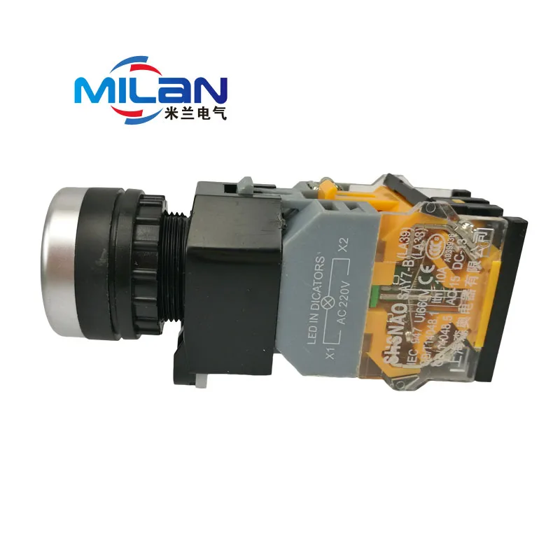 Светодиодные индикаторы длина 22 мм 203 В 24 В|switch with light|switch switchswitch on off light |