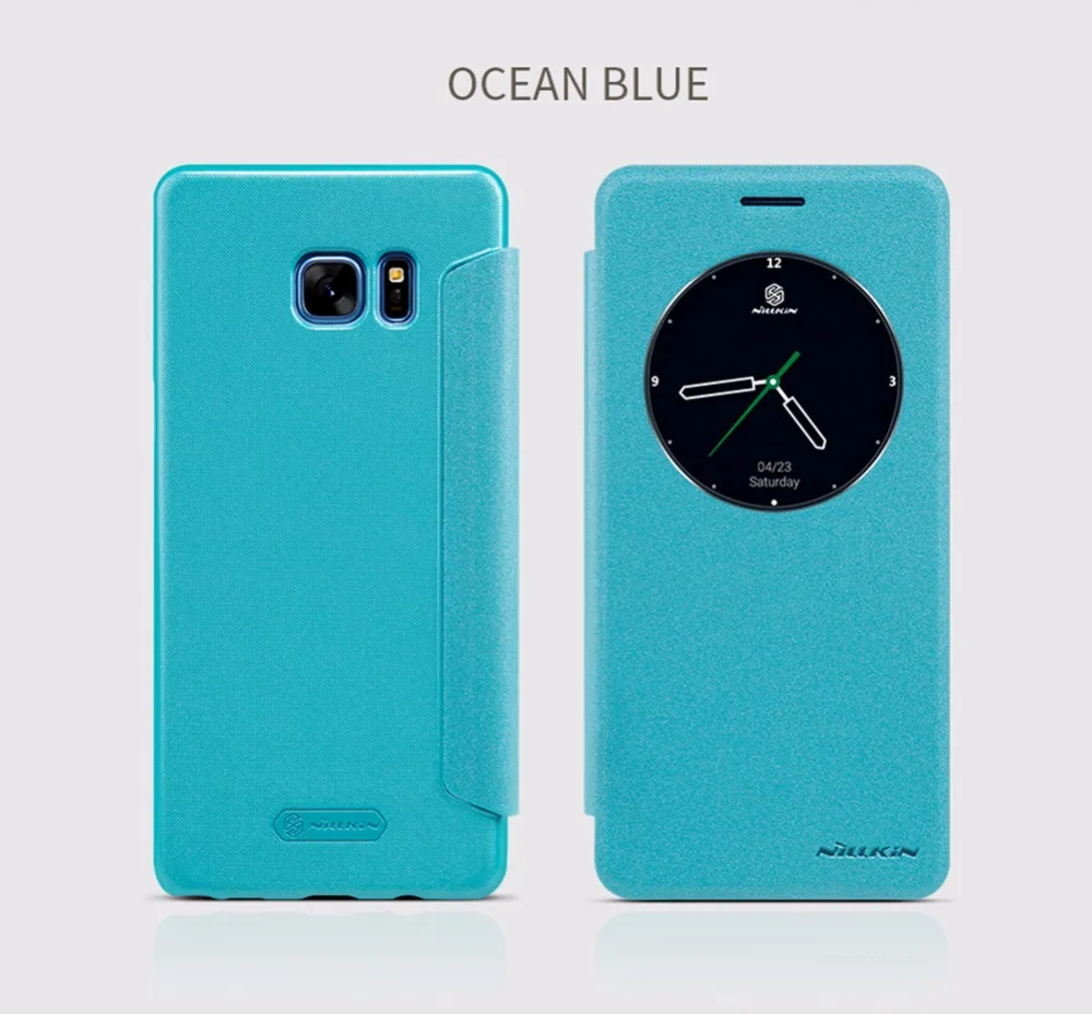Чехол для телефона Samsung Galaxy Note fe Nillkin Sparkle ультра тонкий кожаный чехол откидная