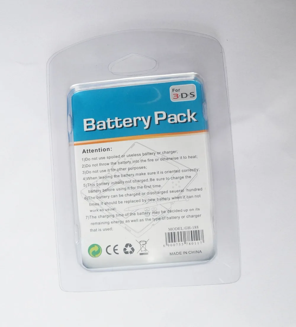 2000mAh 3.7V Replacement Rechargeable Li-ion Battery Pack with Free Tool Screwdriver for Nintend 3DS | Электроника
