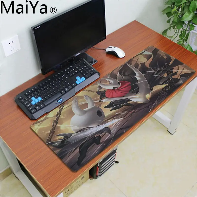 MaiYa простой дизайн полый рыцарь Комфортный коврик для мыши игровой коврик для мыши резиновая мышь прочный Настольный коврик для мыши - Цвет: LockEdge 40x90cm