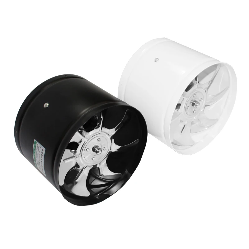 Металлический вытяжной вентилятор мощный потолочный для кухни или туалета 7