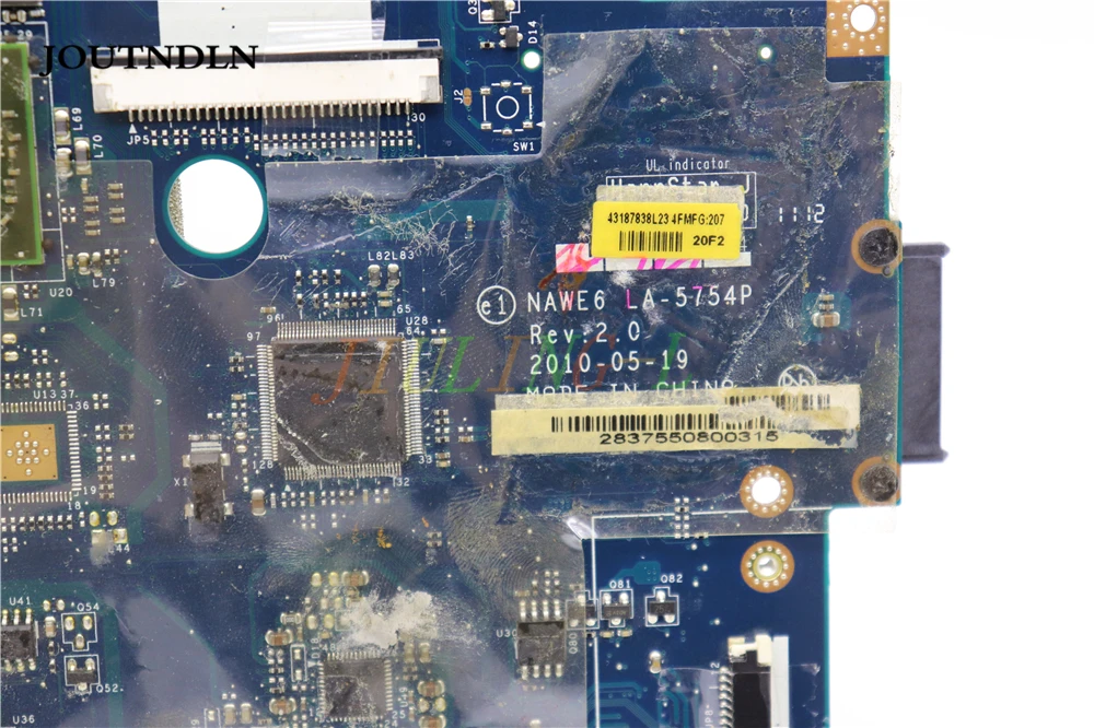 JOUTNDLN FOR Lenovo G565 Z565 Laptop Motherboard with HDMI port &amp gratis CPU HD 6470 or 5470 GP LA-5754P DDR3 |