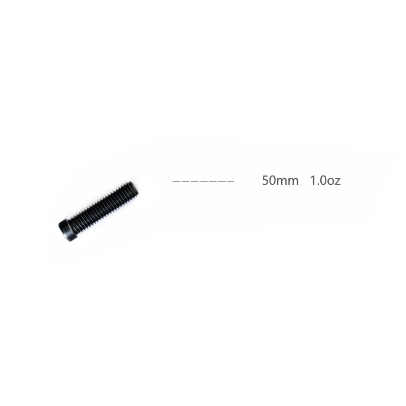50mm 1.0oz Как официальный магазин как Пул кия вес болт Черный 8 отрегулировать вес 0,5 унций+ 1 унций+ 1,5 унций+ 2 унций+ 2,5 унций+ 3 унций 6 штук Вес болта - Цвет: 50mm 1.0oz
