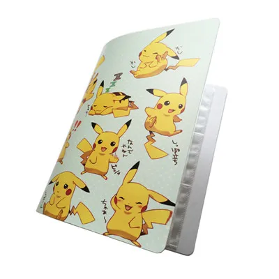 Горячая Коллекция альбомов Pokemon карты Альбом список книг игральные карточные