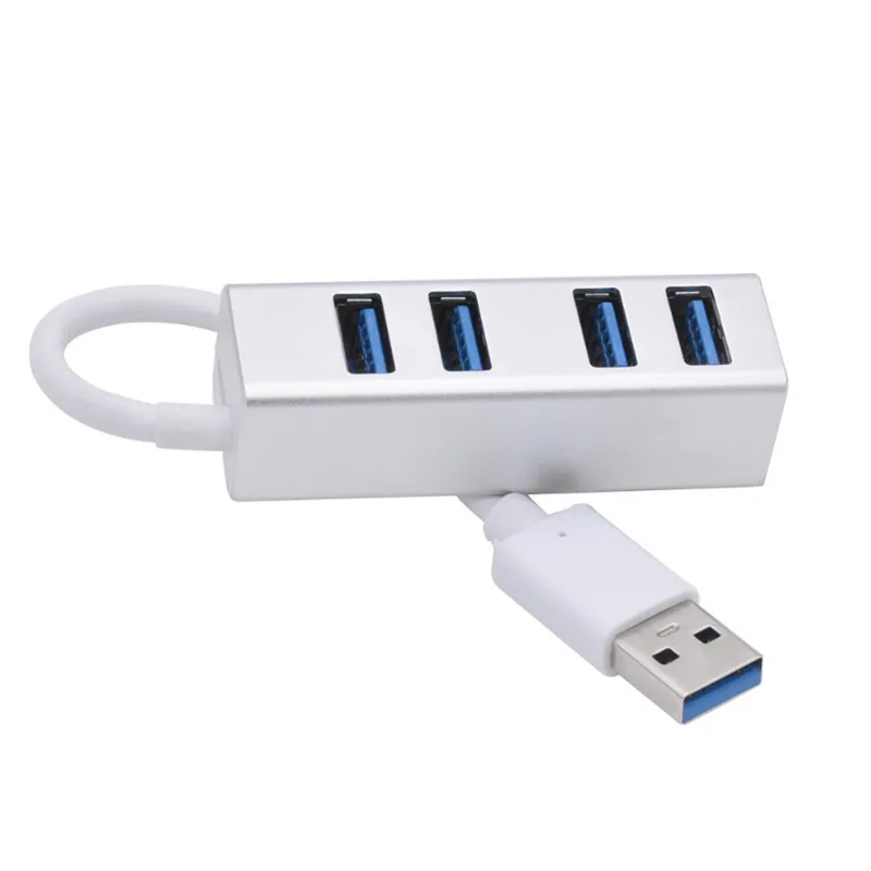 Высокоскоростной Алюминиевый USB концентратор BinFul usb хаб 3 0 4 порта интерфейс Micro