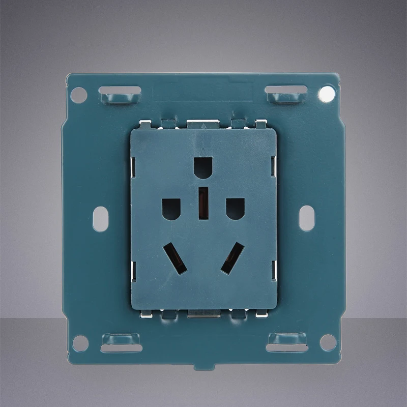 2pcs Home Improvement Electrical Wall Socket MK Gray 86 Type Three Holes 16A for Air Conditioner Water Heater | Обустройство дома