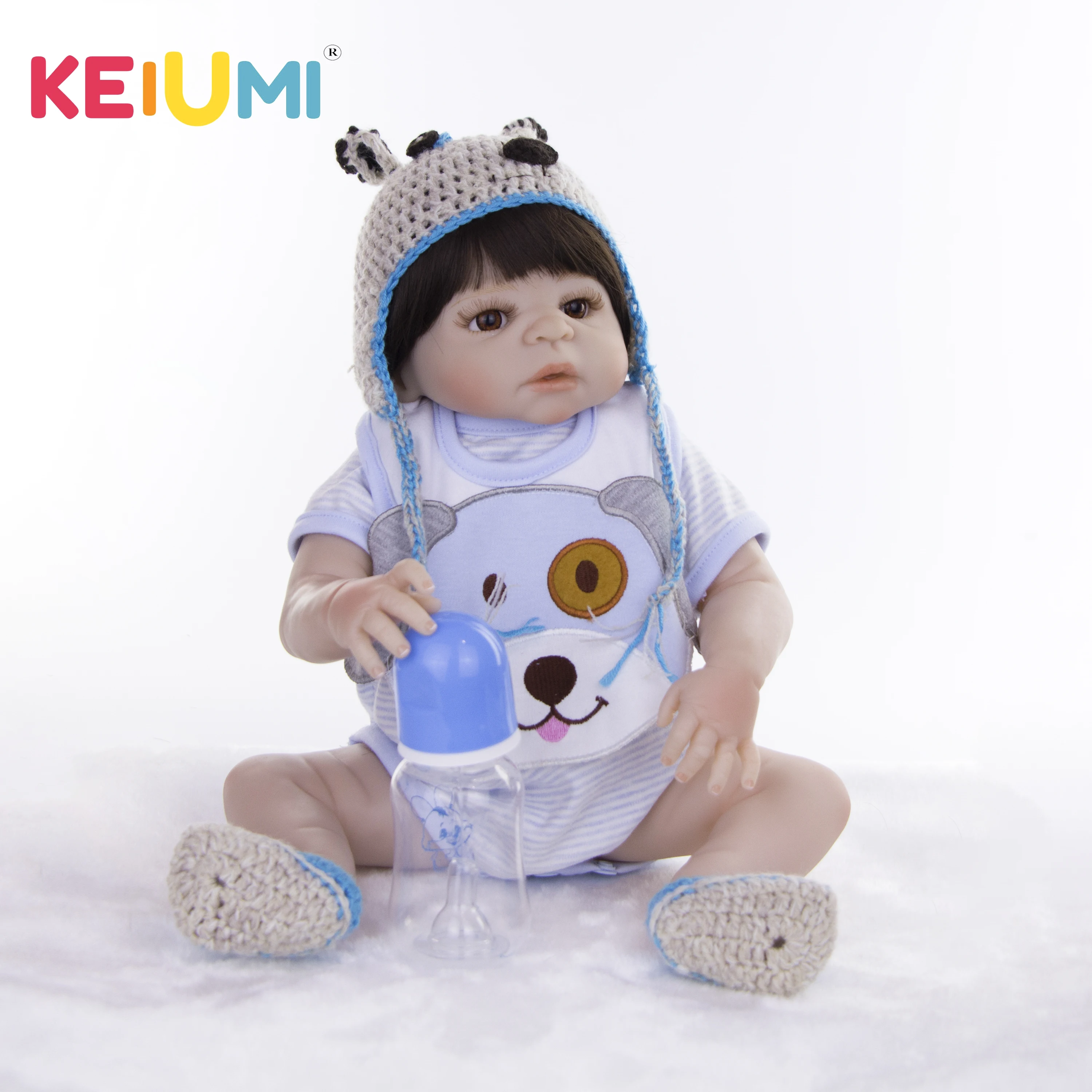 

Силиконовая кукла-младенец KEIUMI, лидер продаж, Реалистичная модная виниловая кукла-реборн для малышей, подарок на день рождения, игрушка-мла...