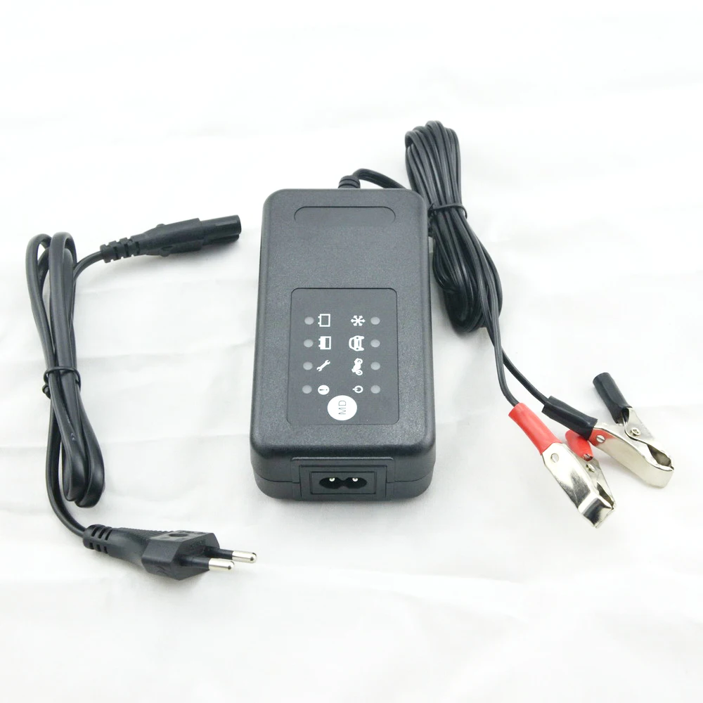 12V SLA GEL AGM VRLA зарядное устройство 4 ступени зарядки функция десульфирования для