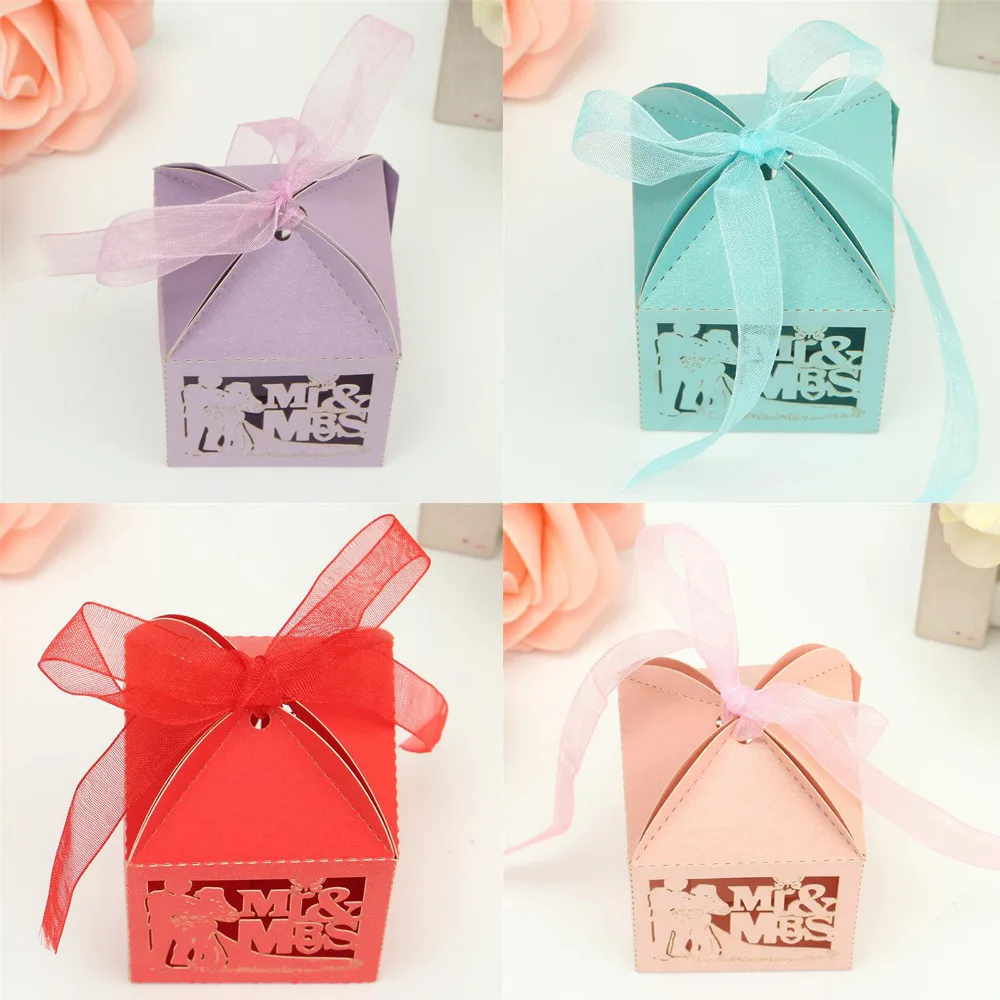 50 шт./упак. &quotсделай сам&quot для невесты и подружки лазерная резка конфетная