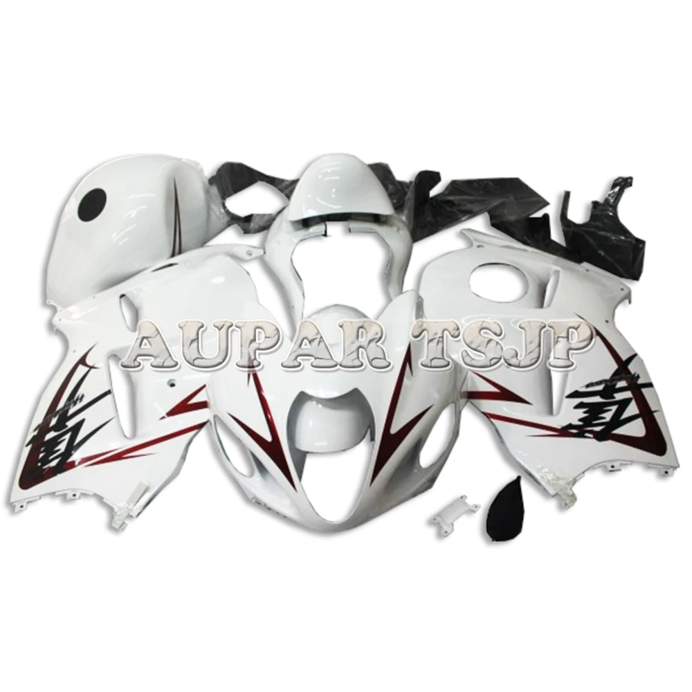 Полностью белые обтекатели мотоциклетные Обтекатели для Suzuki GSXR1300 Hayabusa Generation ONE