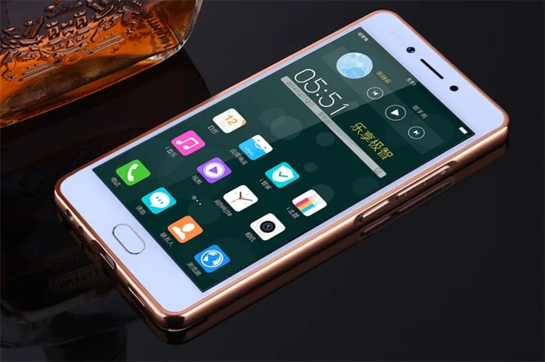Роскошные зеркальные чехлы из розового золота для Meizu M5 Note, алюминиевая металлическая рамка, задняя крышка для Meizu M3 Note Meilan NOTE 3