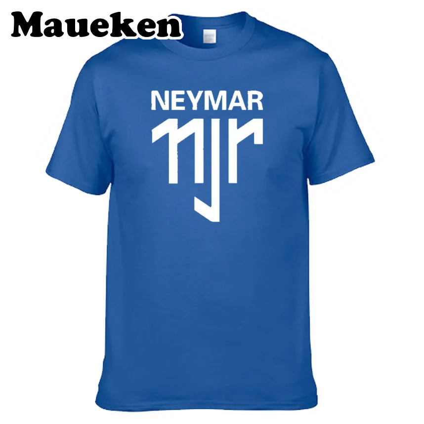 Мужская футболка NEYMAR JR #10 Neymar da Silva Santos Junior мужские футболки с коротким рукавом