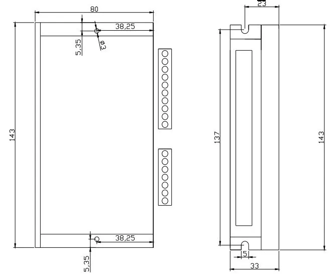 24V 36V48V BLDC драйвер двигателя 300W 18 V-50 V DC бесщеточный DC контроллер драйвера двигателя BLD-300B