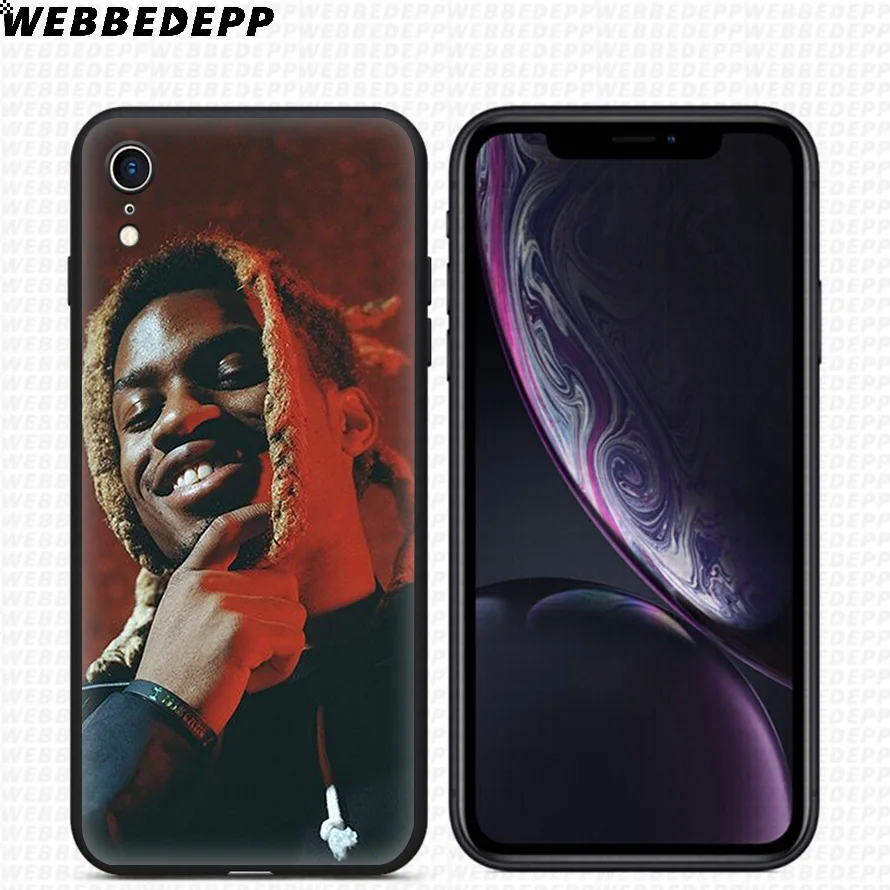 WEBBEDEPP Denzel Curry Rap Soft Silicone Case for iPhone 11 Pro Xr Xs Max X or 10 8 7 6 6S Plus 5 5S SE |