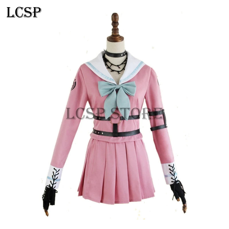 LCSP Новинка Danganronpa V3 ирума Миу кролик косплей костюм японская игра Матросская