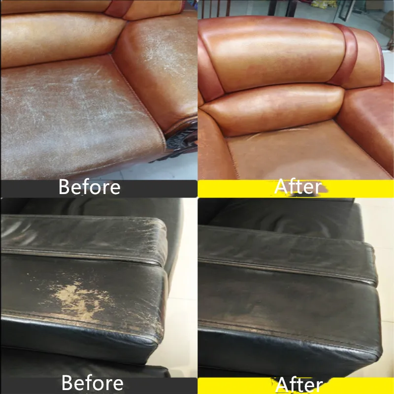 35ML Gray Leather Paint Repair Refurbished Change Color Leather Shoes Leather Color Repair Leather Sofa Seat Repair Injury