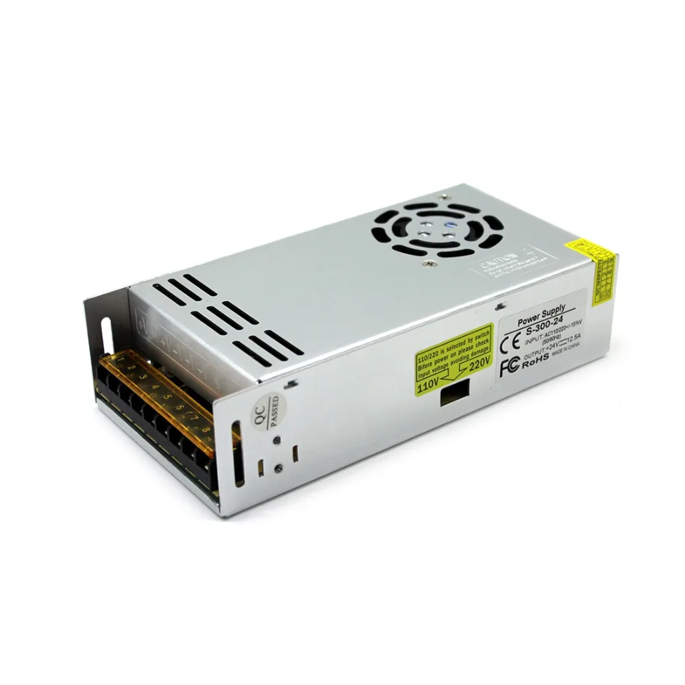 DC5V DC12V DC24V 300 Вт светодиодное освещение Трансформатор 350 W 5 V 12 V 24 V DC переключатель Питание для дисплей из светодиодной ленты экранные лампы CCTV