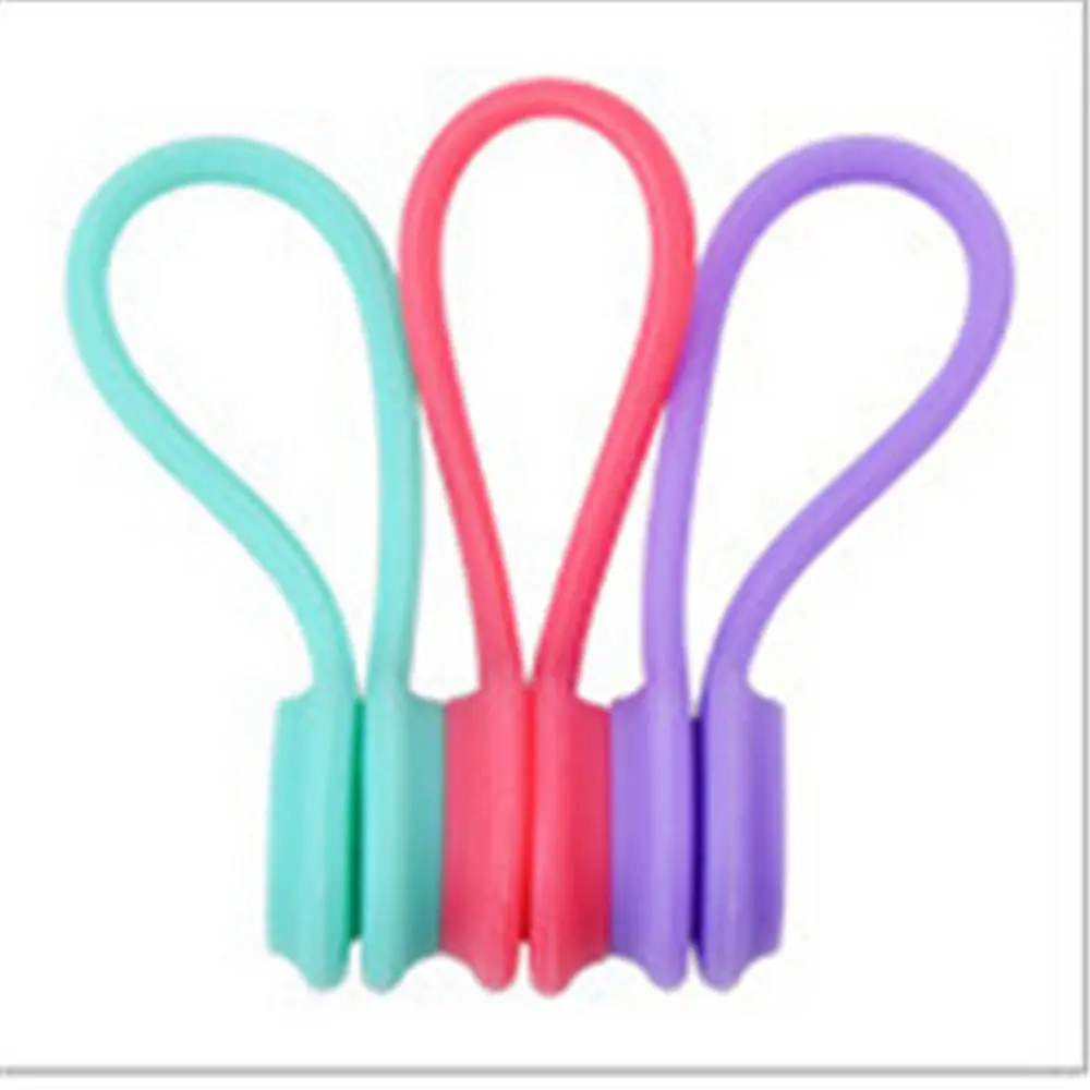 Многофункциональная Магнитная намотка для шнура наушников 3 шт./лот держатель