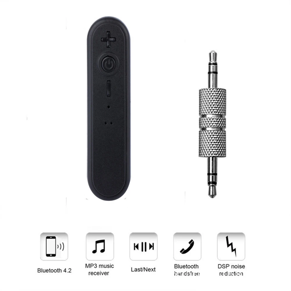 3,5 мм Bluetooth аудио MP3 приемник адаптер Воротник Тип USB Bluetooth приемник автомобильный Bluetooth рецептор Комплект для телефона Автомобиля H3