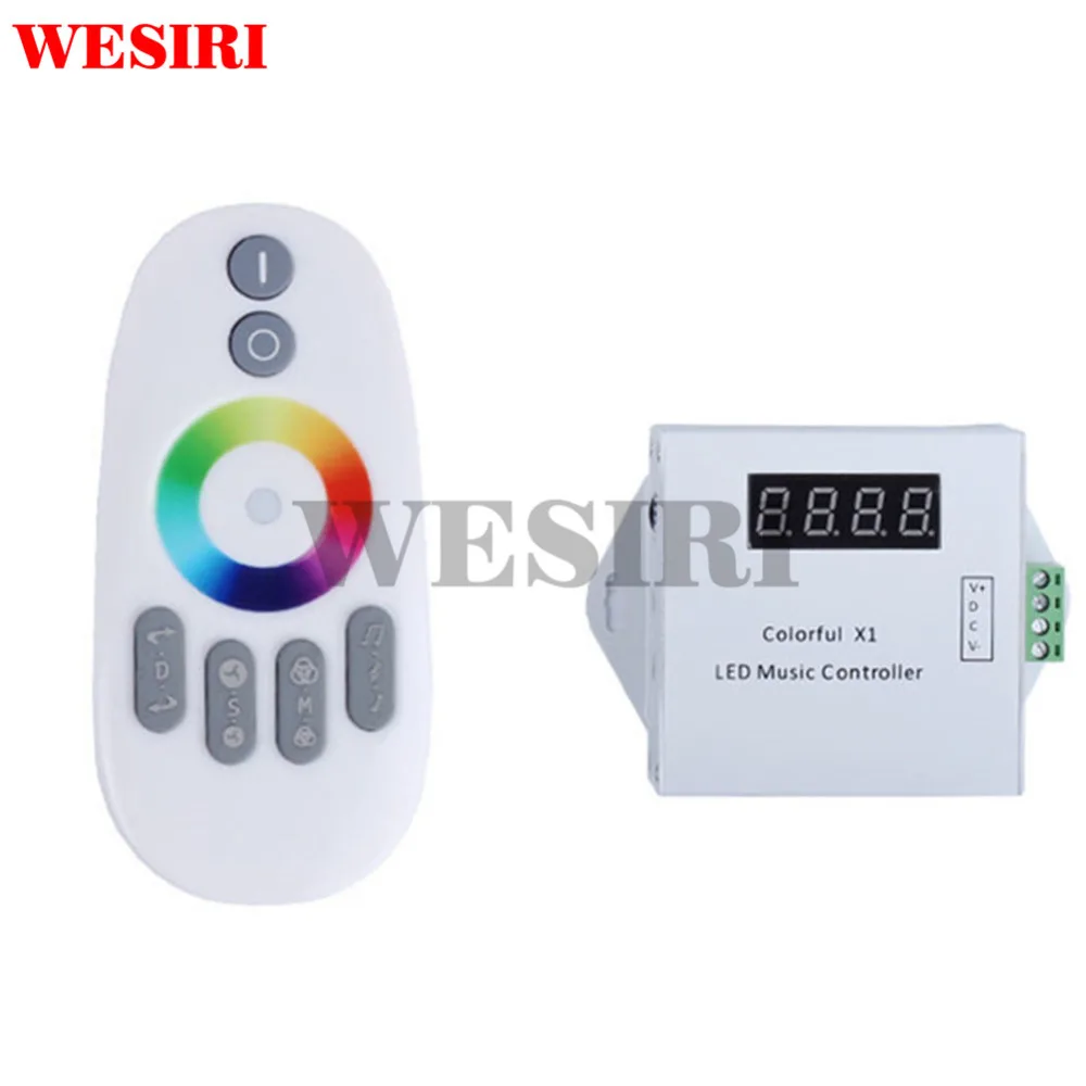 СВЕТОДИОДНЫЙ цифровой музыкальный контроллер WESIRI Colorful x1 DC5 12V WS2811/WS2812B с