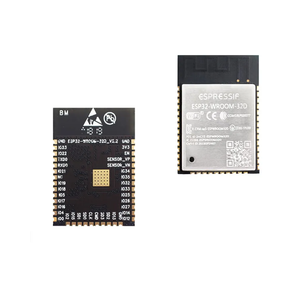 100 шт. Φ WiFi + Bluetooth модуль wichtigsten chip main chips ESP WROOM 32D 4MB/16MB 32Mbit 32|Запасные части| |