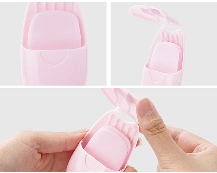 Одноразовая Коробка для мыла 50 шт. дорожная бумага ручная ванна чистые