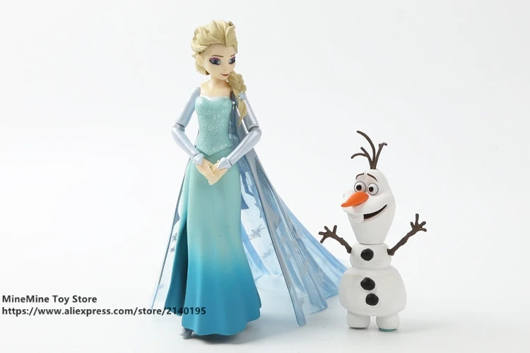 ZXZ Frozen Elsaprincess 2 шт./компл. 6 5 13 см фигурка осанки коллекция украшений аниме игрушка