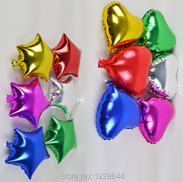 Свадебные украшения товары для вечеринок воздушные шары из алюминиевой фольги 10
