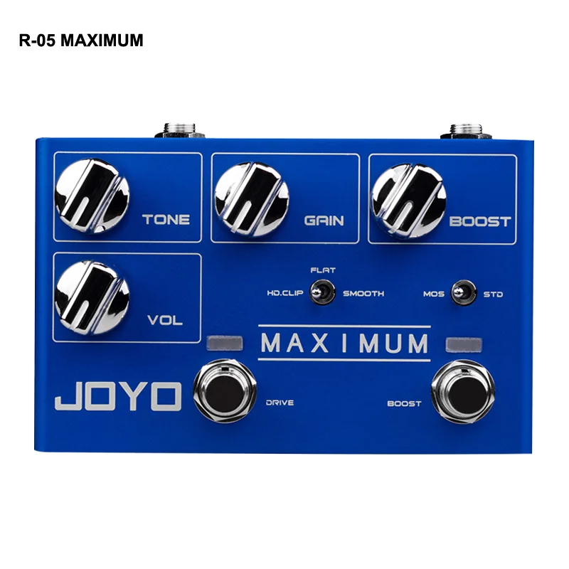 JOYO R 05 Максимальная педаль эффектов гитары двухканальный звуковой эффект