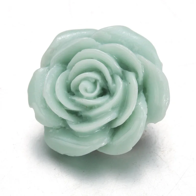 Light green 12 цветов 10 шт./лот DIY случайный цветок 18 мм кнопки для защелки браслетов подходят к защелки ювелирные изделия - Окраска металла: Light green