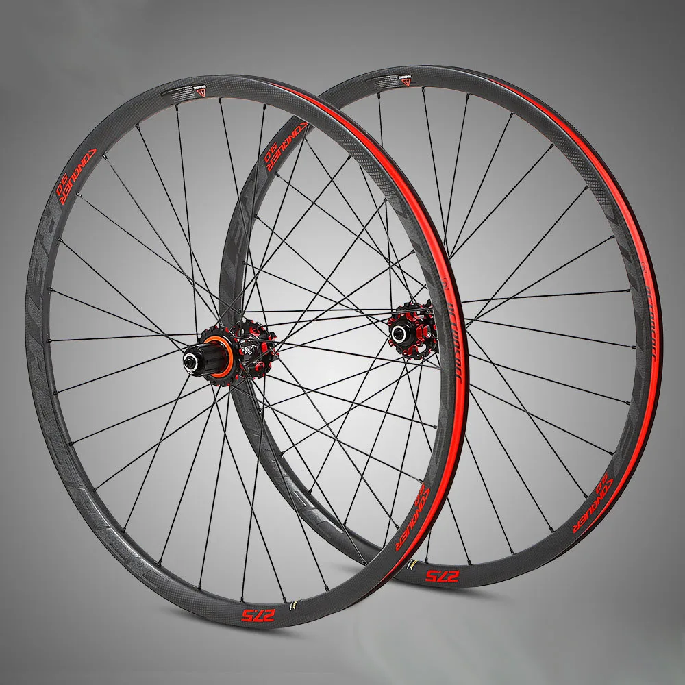 MTB велосипед 3k карбоновая колесная часть 27 5 29er 30 мм глубина обода через ось