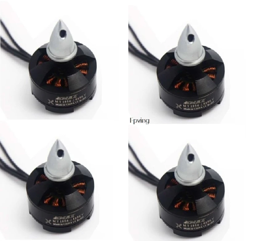 4 шт. MT1804 2PcsCW 2PcsCCW Emax 2480KV KV2480 бесщеточный двигатель CW CCW Для мультироторного
