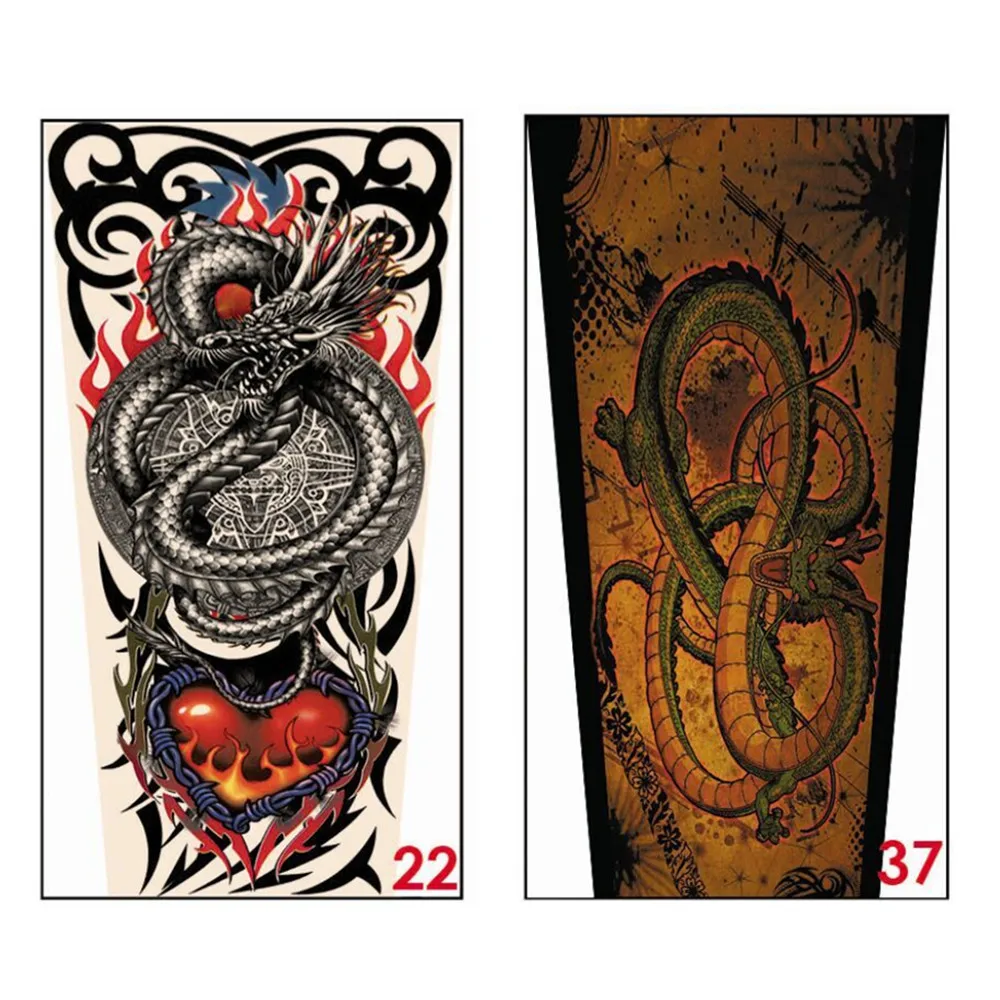 Новинка 2019 модные рукава для татуировок унисекс защита от ультрафиолета