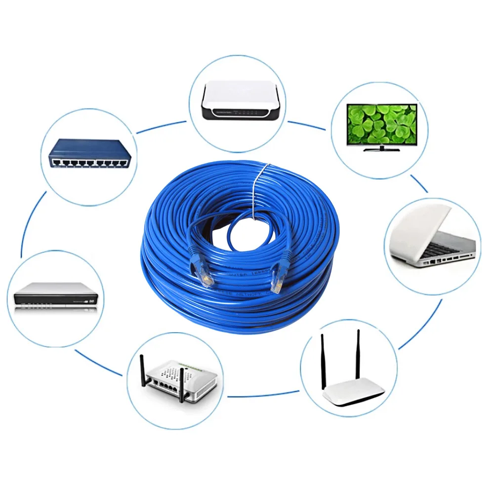 Соединитель сетевого кабеля VONETS RJ45 Cat5 30 м|lan network|lan internetethernet lan |