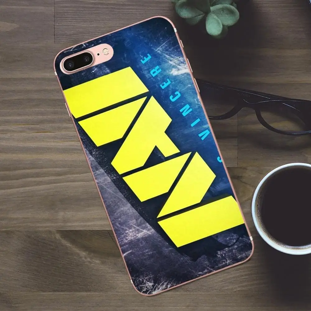 Наклейки с логотипом Pop Navi Natus Vincere уникальные наклейки для Apple iPhone 4 4S 5 5C SE 6 6S 7 8 Plus X