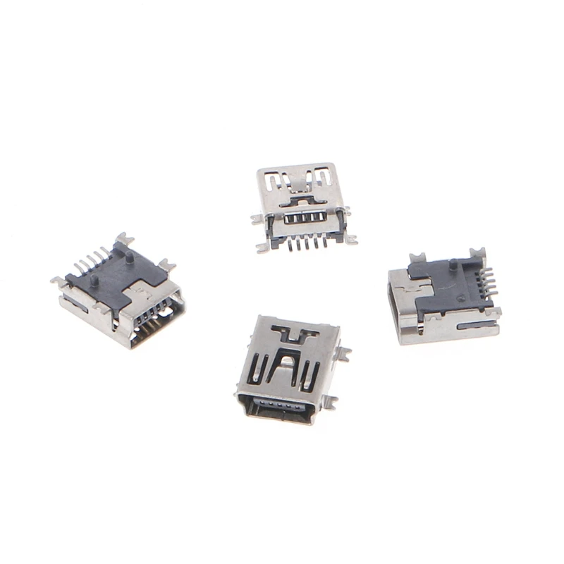 10 шт. мини USB Type B 5 контактный гнездовой разъем для зарядки мобильный телефон|connector