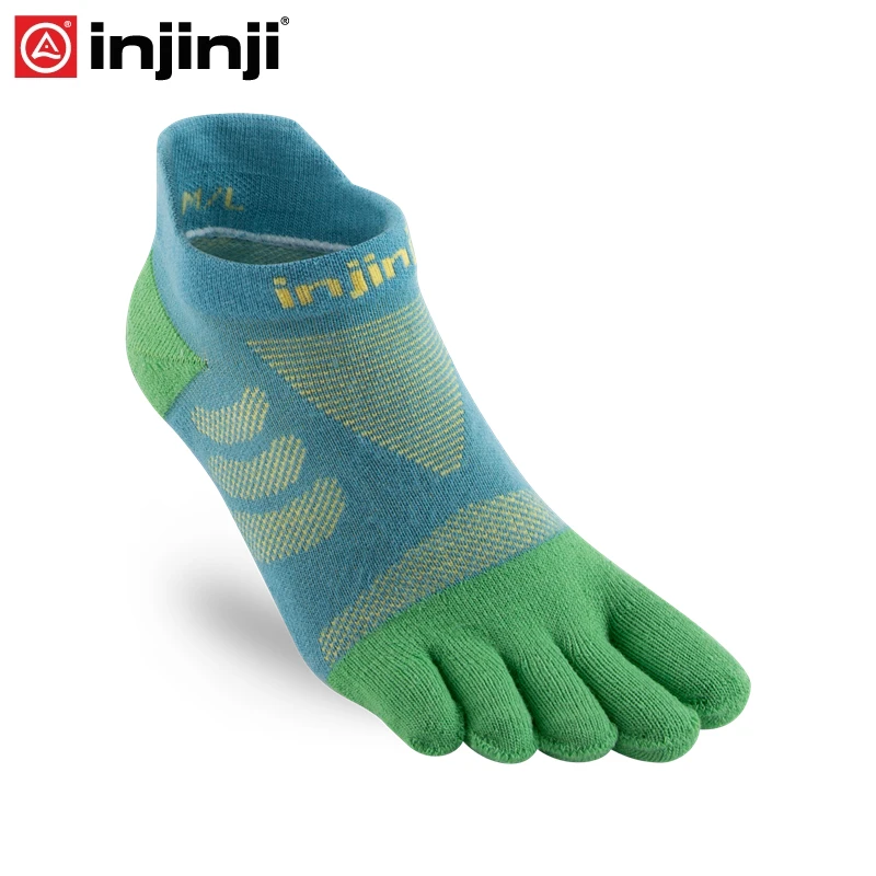 Женские носки с пятью пальцами Injinji ультра беговые без показа Coolmax 2019|Носки для