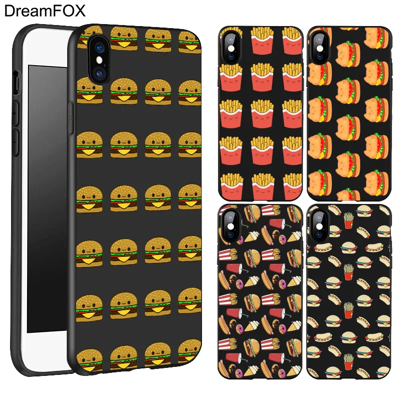 DREAMFOX L327 черный мягкий силиконовый чехол из ТПУ для Apple iPhone 11 Pro XR XS Max X 8 7 6 6S Plus 5 5S 5G SE