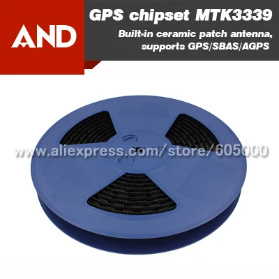 Бесплатная доставка MTK3339 ультра-малых gps модуль с двойной Телевизионные антенны