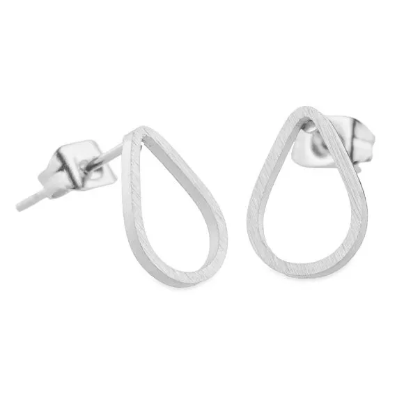 Минималистичные радужные серьги капли модные ювелирные изделия розовые золотые