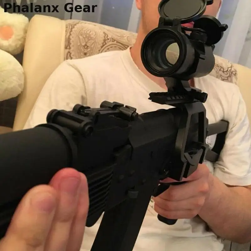 Металлическая верхняя рейка крепление AK47/AK74 SAIGA винтовка страйкбол Âmbito боковая QD