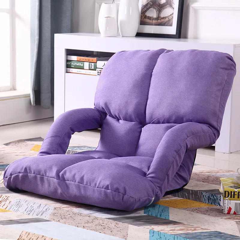 Lazy Couch Tatami Armrests Foldable Single Small Sofa Bed Computer Chair Bay Window Leisure | Мебель