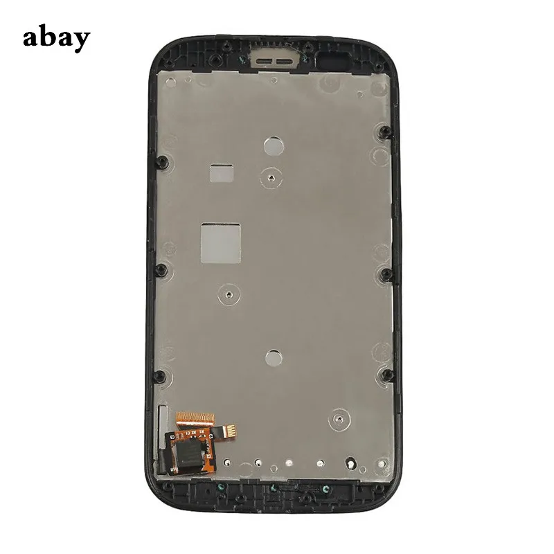 ЖК-дисплей для Motorola E XT1021 XT1022 XT1025 сенсорный экран с дигитайзером и рамкой полная