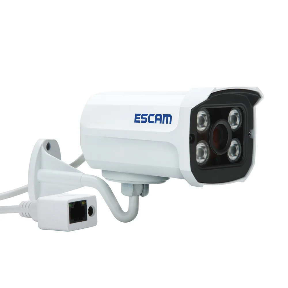 ESCAM QD300 Кирпич Водонепроницаемый HD Ip-камера H.264 Двойной Поток 3.6 ММ ИК День/Ночного