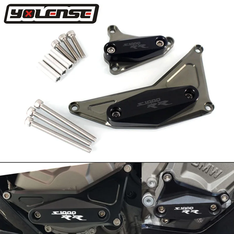 Для BMW S1000RR S1000 RR S 1000RR 2009 2016 аксессуары для мотоциклов CNC защита двигателя Левая