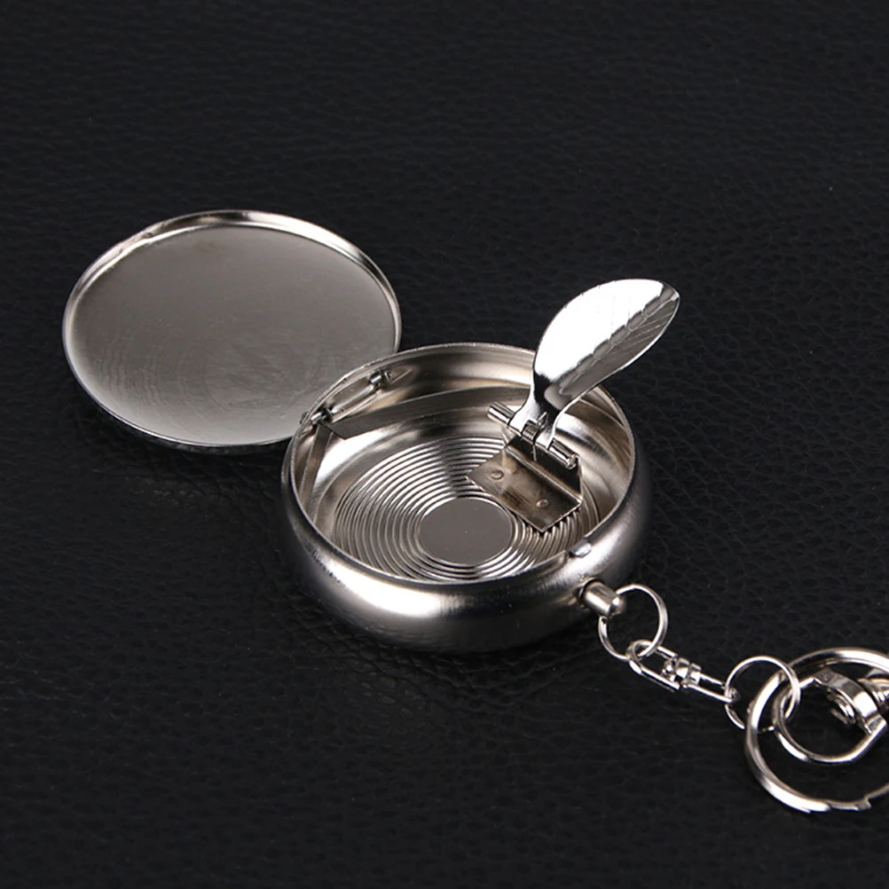 2 шт. круглая пепельница из нержавеющей стали | Дом и сад