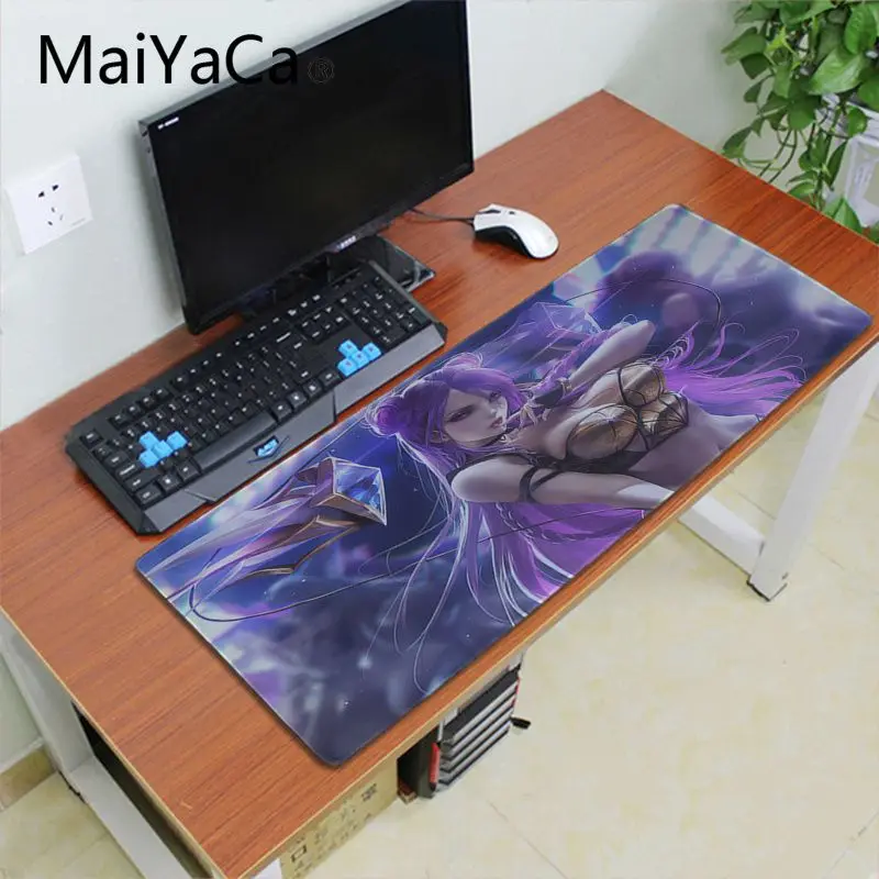 Игровой коврик для мыши Maiyaca League of Legends виртуальная девушка группа K DA KaiSa2 аниме