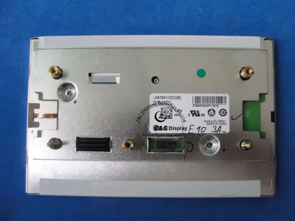 LB070WV3(SD)(02) LB070WV3 SD02 оригинальный 7 дюймовый 800(RGB)* 480(WVGA) WLED ЖК экран для E260 2012 LG|screen