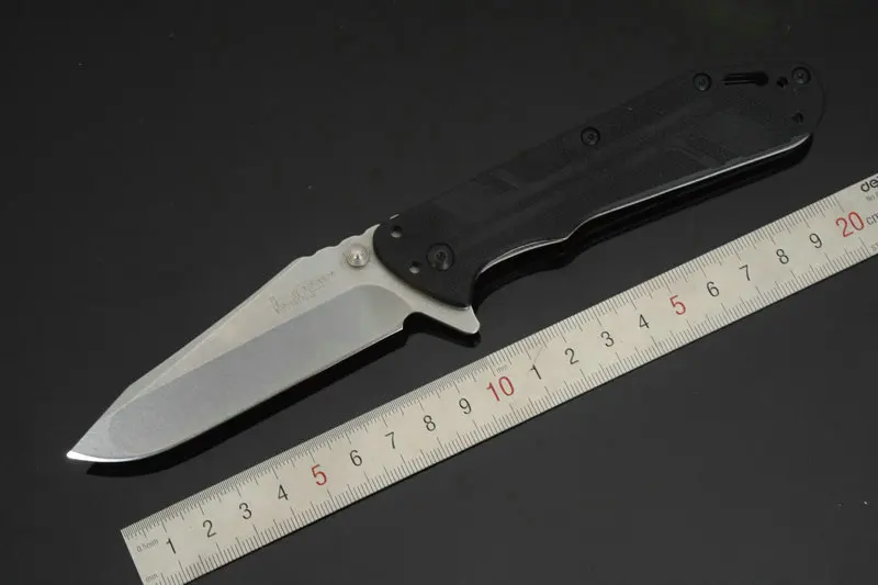 Trskt Kershaw 3880 складной нож 8cr13mov сталь камень мыть лезвие G10 Ручка выживания кемпинга