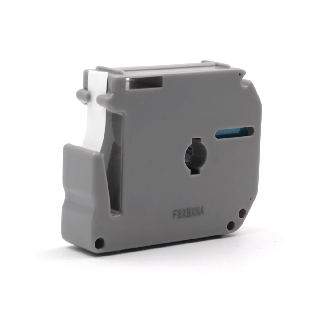 Absonic 9 мм MK 121 M-K121 этикетка клейкие ленты черный на прозрачный ламинированный